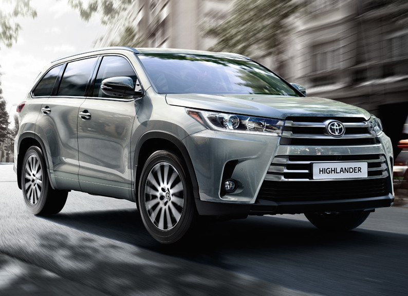 Новые Тойота Хайлендер - цены в Астане в салонах